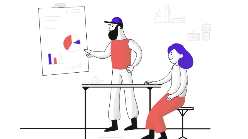 Mann erklärt Frau Statistik - Saticon SEO, Suchmaschinenoptimierung