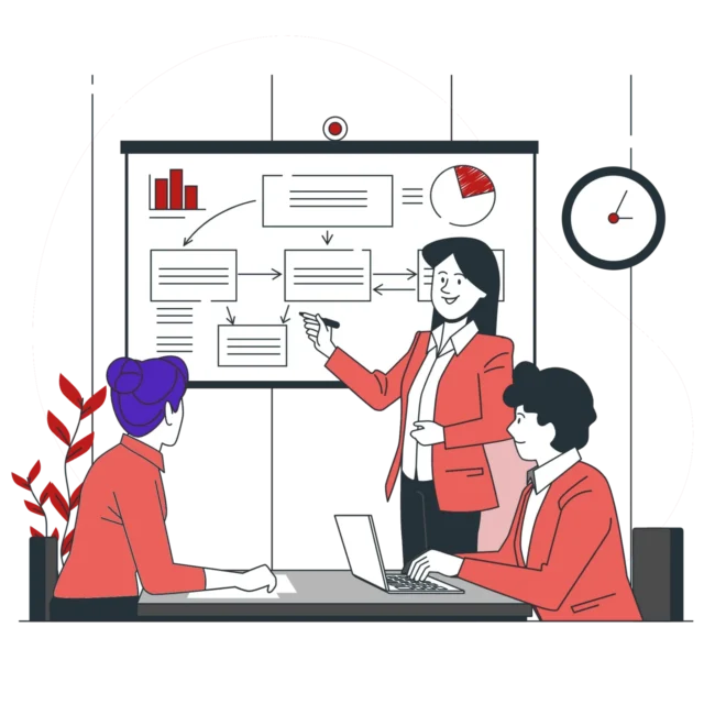 Person richtet WordPress Plugin am Laptop ein